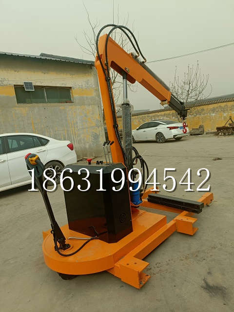 德惠市自卸车厢随车吊 自制轮式四不像起重机 四驱平板吊 5吨 贵盛